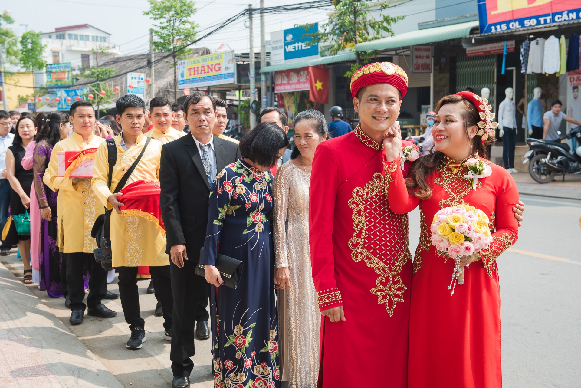 le cuoi dien vien Hoang Anh anh 4