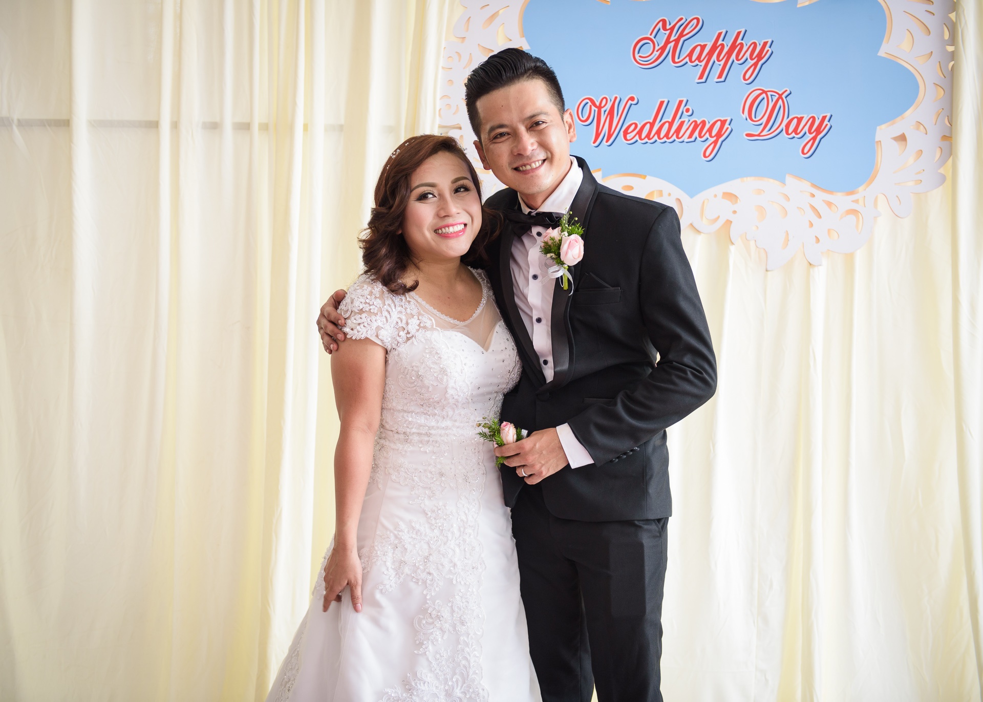 Hinh anh dam cuoi Hoang Anh o Long An anh 1