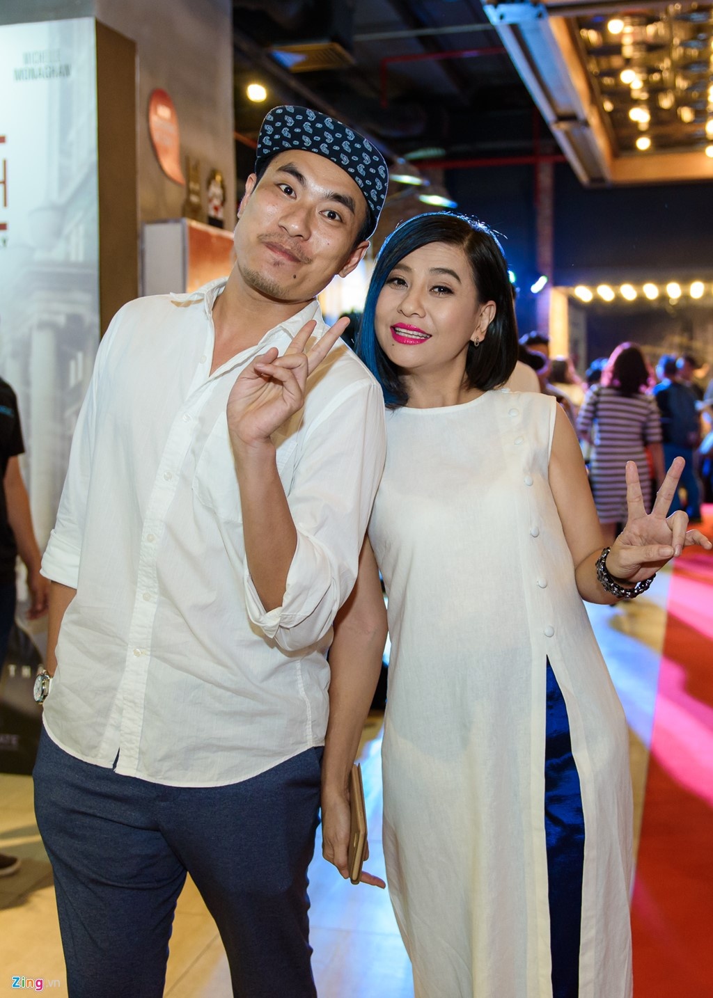 Cat Phuong cong khai tinh yeu voi Kieu Minh Tuan anh 2