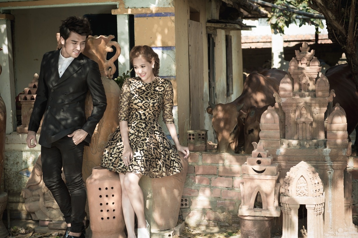 Anh cuoi cua dien vien Phuong Hang anh 9