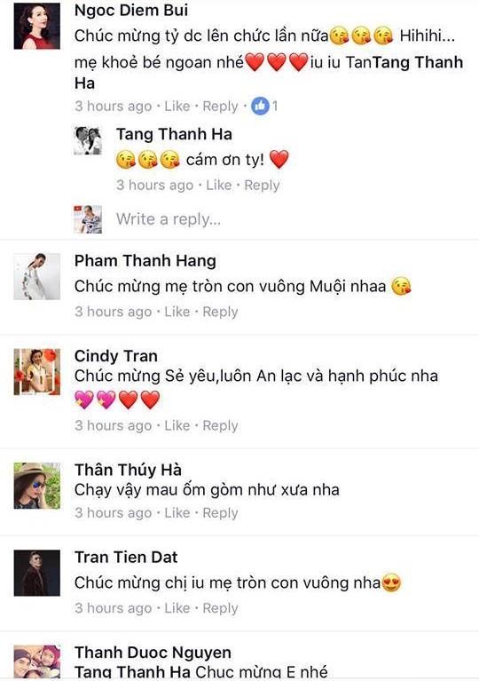 Tăng Thanh Hà sinh con gái ảnh 2 Tang Thanh Ha sinh con gai anh 2