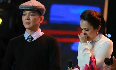 Danh ca Thanh Ha buc minh khi Le Thi va Vu Ha hat hinh anh