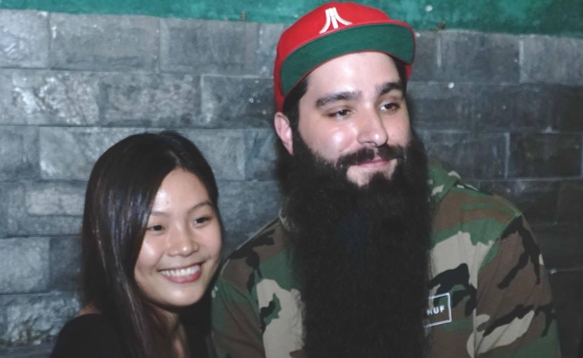 Dao dien Kong va Ha Ho vui ve o tiec sinh nhat hinh anh