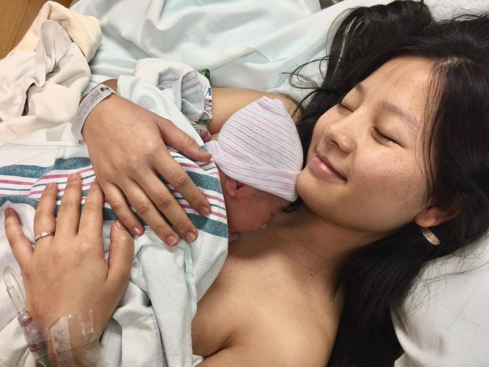Khánh Hiền sinh con trai ở Mỹ ảnh 1 Khanh Hien sinh con trai o My anh 1