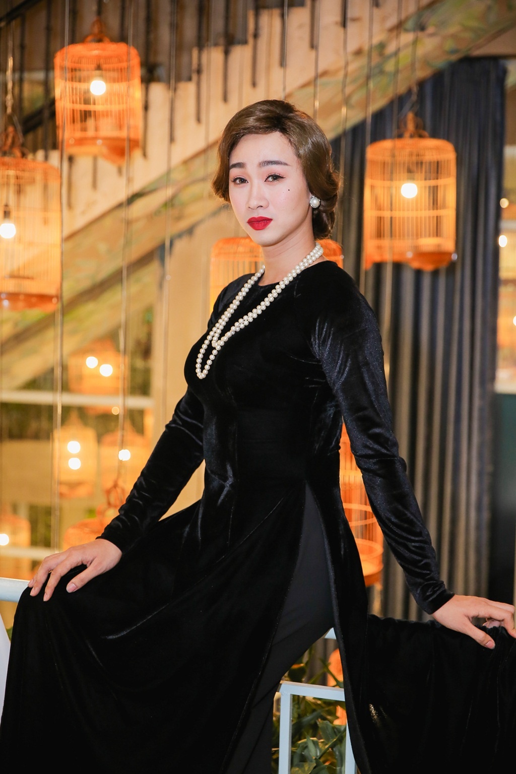 Nam Em khoc trong buoi giao luu doan phim Lo to anh 8