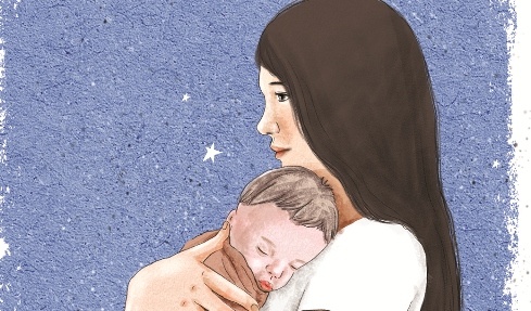 Cau chuyen xuc dong ve nhung ba me co con tu ky hinh anh