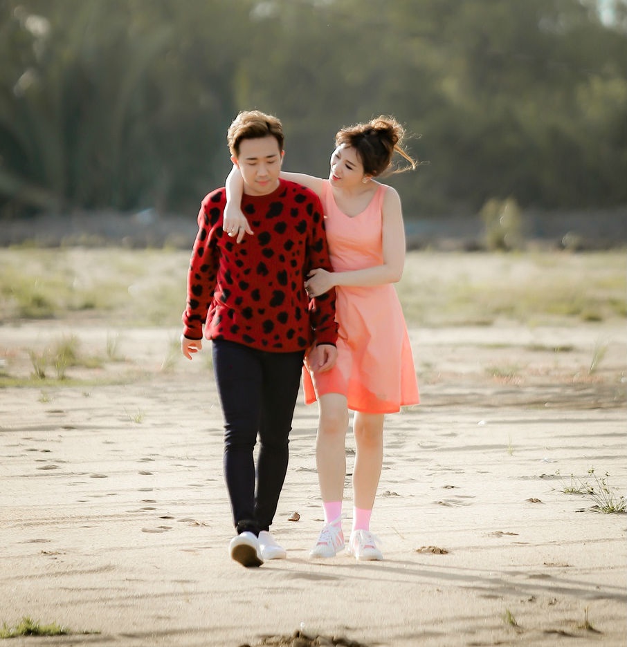 Trấn Thành quay MV cùng Hari Won ảnh 1 Tran Thanh quay MV cung Hari Won anh 1