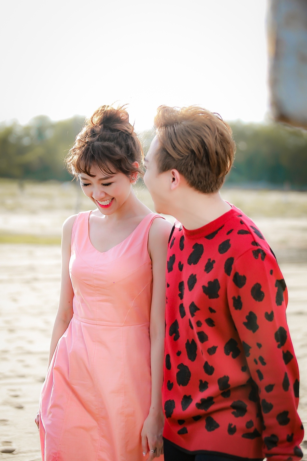 Tran Thanh quay MV cung Hari Won anh 3