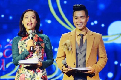 Hong Anh, Nguyen Khang bi nhan xet la MC tham hoa o Canh dieu 2017 hinh anh