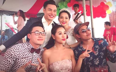 Dan sao Viet ve Dong Nai du dam cuoi dien vien hai Le Duong Bao Lam hinh anh