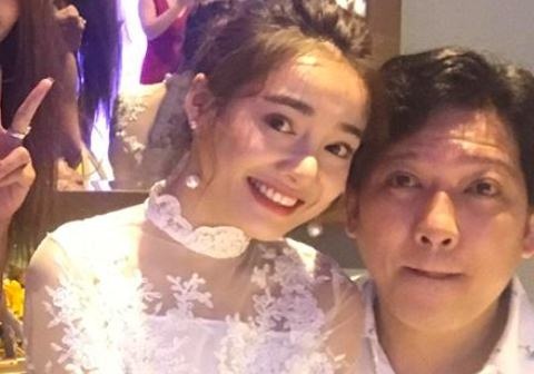 Nha Phuong man nong ben Truong Giang o Phu Quoc hinh anh