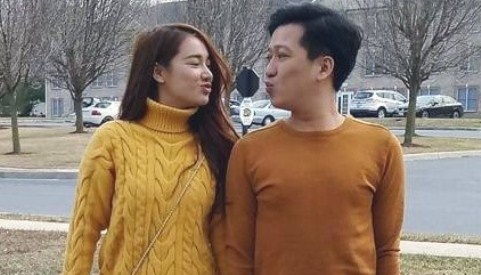 Nha Phuong chia se hinh anh hanh phuc ben Truong Giang hinh anh