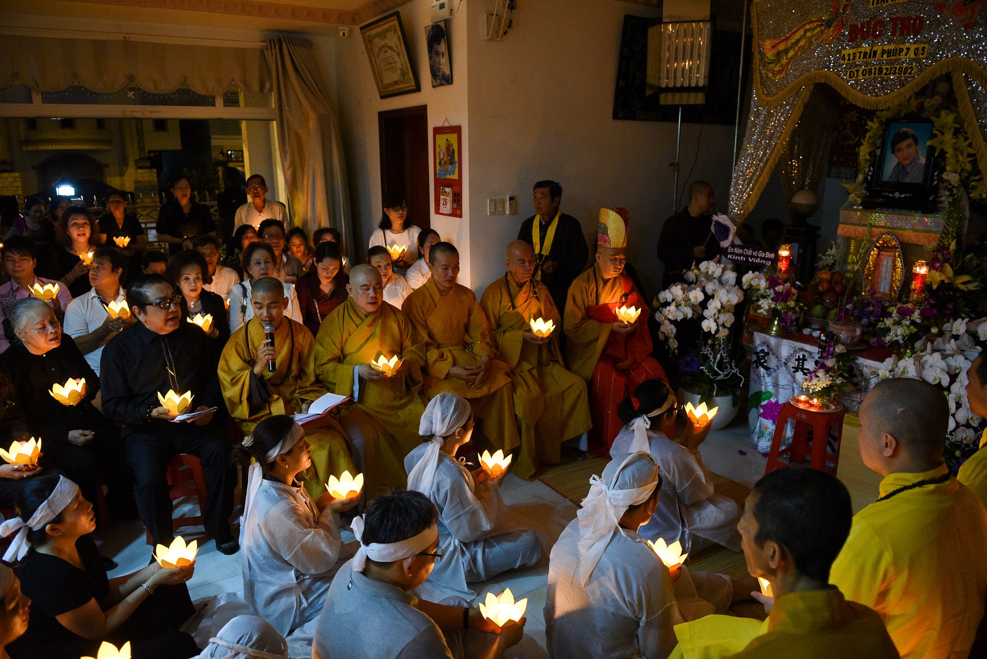 Dam tang nghe si Thanh Sang anh 1