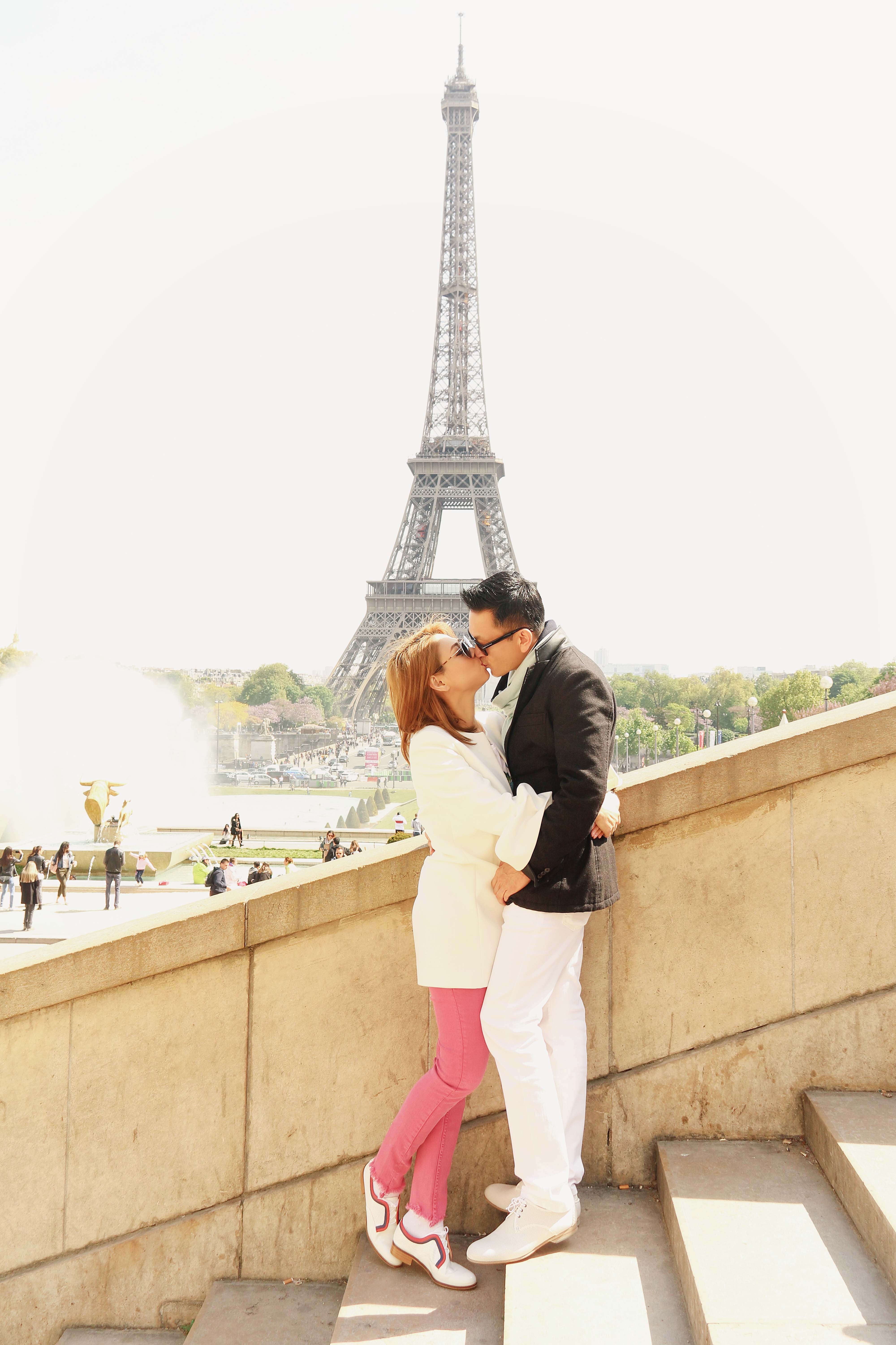 Thanh Thao va ban trai Viet kieu di chau Au anh 5