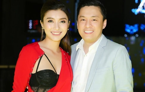 Lam Truong den chuc mung chau gai ra mat MV moi hinh anh