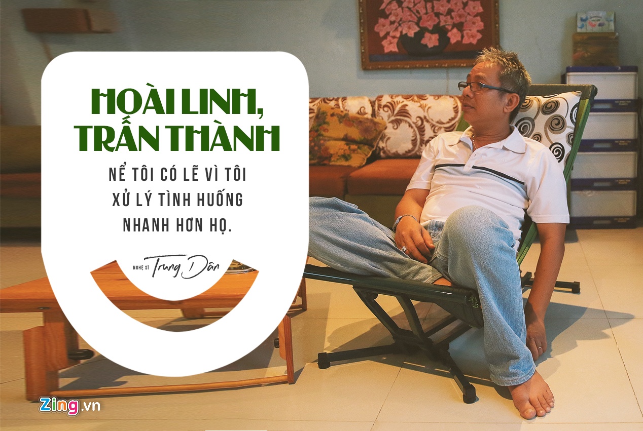 Tran Thanh,  Hoai Linh vi sao ham mo Trung Dan anh 4