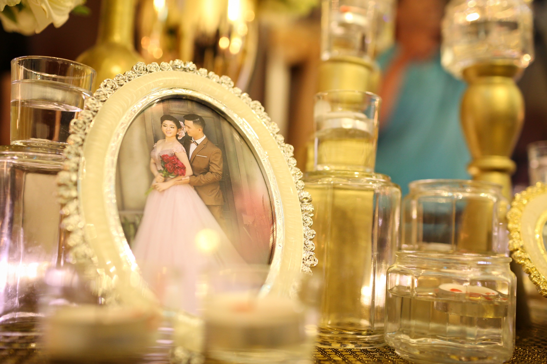 Dam cuoi cua con gai Kim Tu Long anh 1