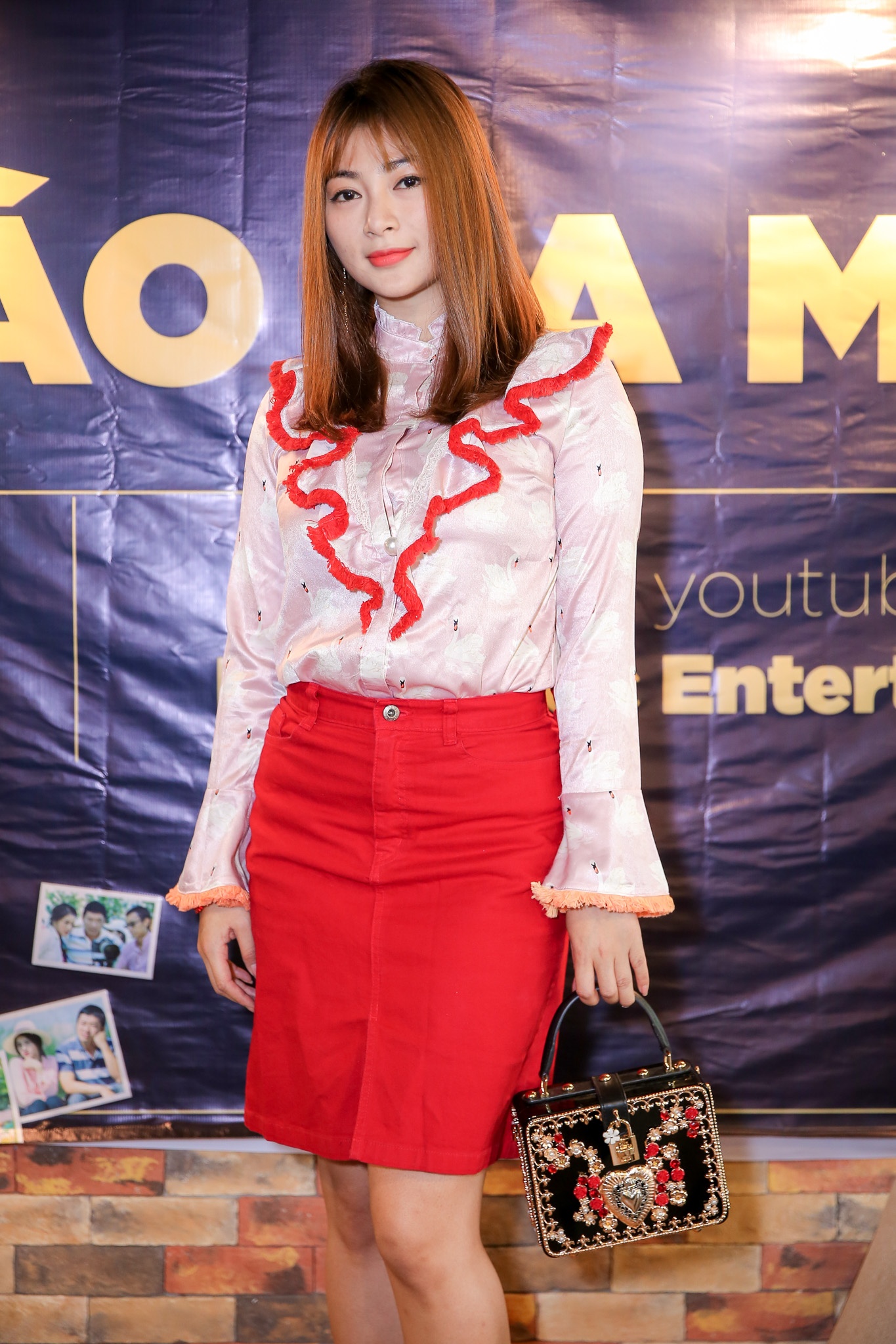 Thanh Truc du ra mat phim cua Kinh Quoc anh 1