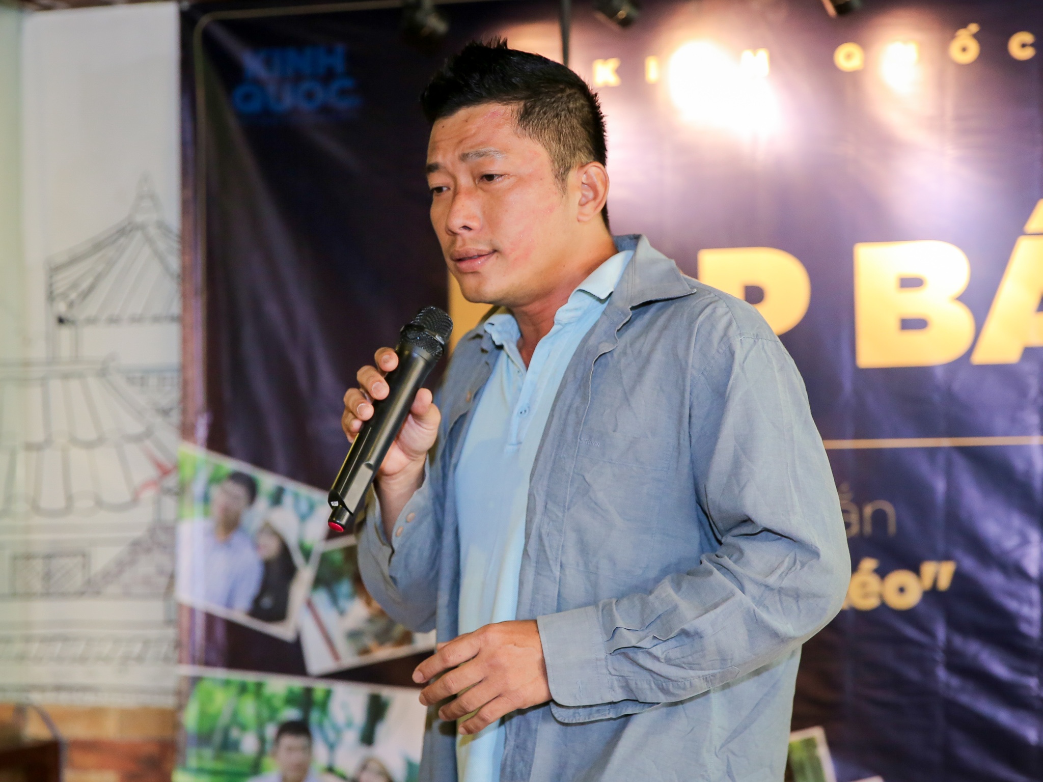 Thanh Truc du ra mat phim cua Kinh Quoc anh 8