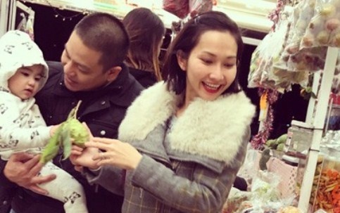 Cuoc song cham con, ban hang online cua Kim Hien o My hinh anh