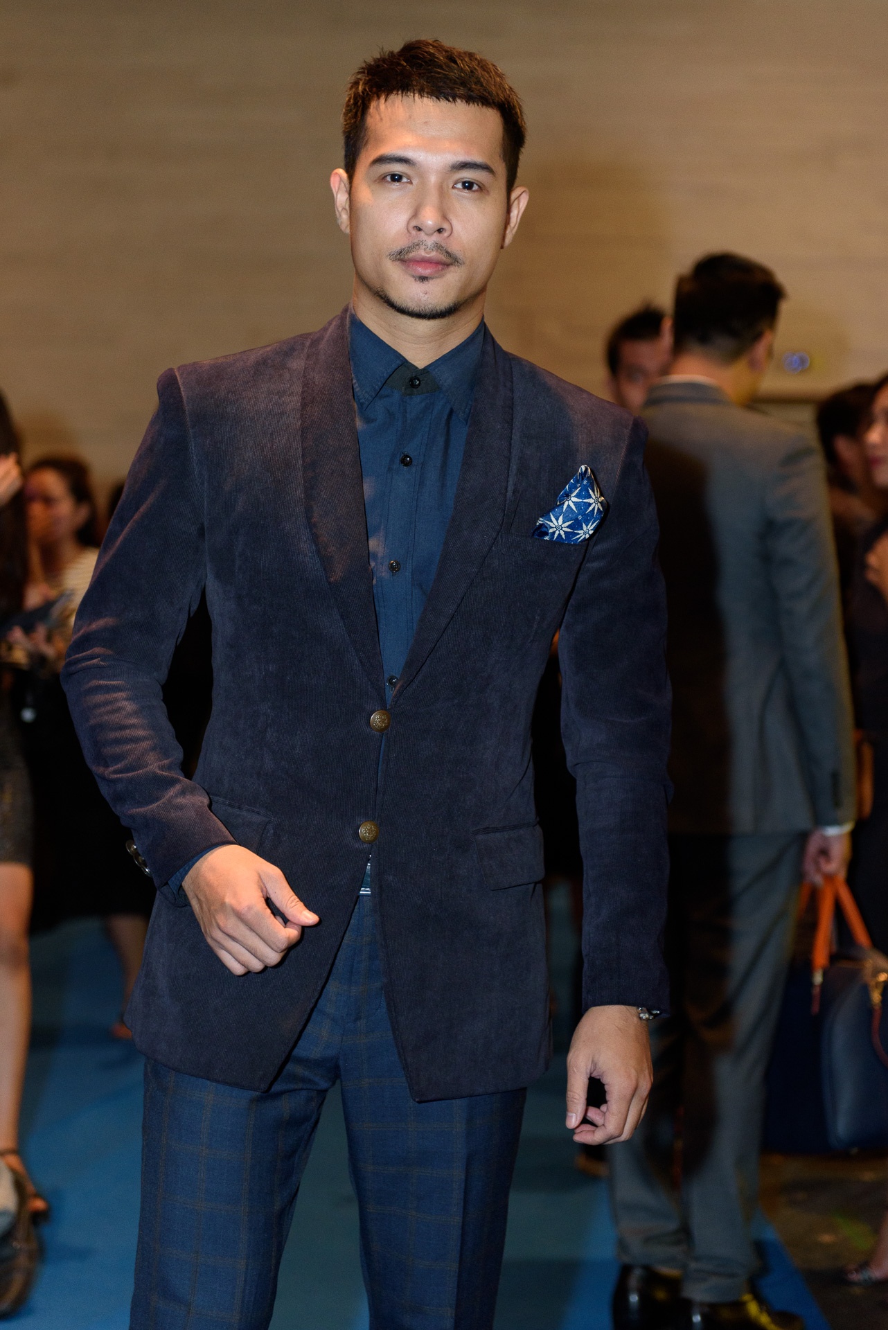 Huynh Anh cuoi guong khi gap Hoang Oanh anh 11