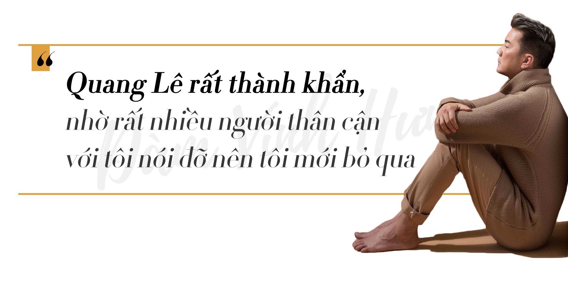 Dam Vinh Hung bo qua cho Quang Le anh 5