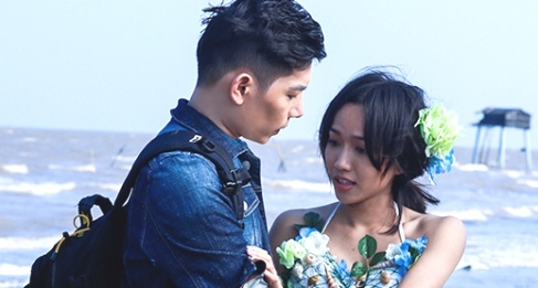 Nghe si Trung Dan vao vai ong bo ep con lay chong som trong phim moi hinh anh