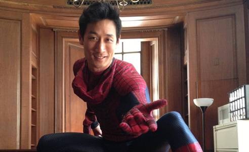 Cascadeur 'Spider-Man' khoe vo thuat trong phim Viet hinh anh