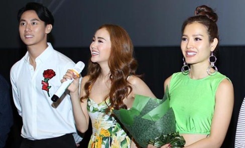 Minh Hang, Phuong Trinh Jolie dung ben nhau sau tin don xich mich hinh anh