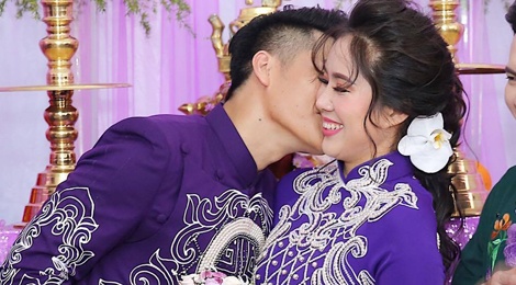 Le Phuong rang ngoi trong le cuoi lan hai o Tra Vinh hinh anh