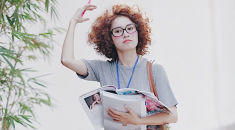 Thoi trang tu xue xoa toi sanh dieu cua Lan Ngoc trong She Was Pretty hinh anh