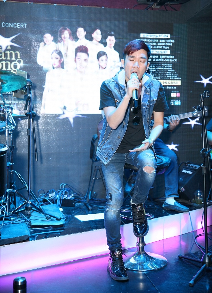 Huong Tram tap voi Quang Ha anh 6