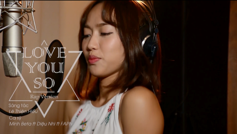 Dieu Nhi bat ngo doc Rap trong MV Love you so hinh anh