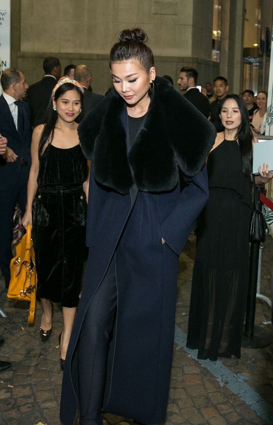 Thanh Hang ngoi hang dau o Milan fashion week anh 4