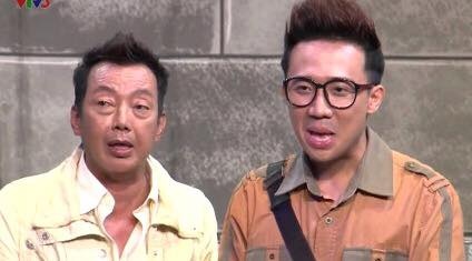 Nghe si Khanh Nam dien cung Tran Thanh trong On gioi cau day roi hinh anh