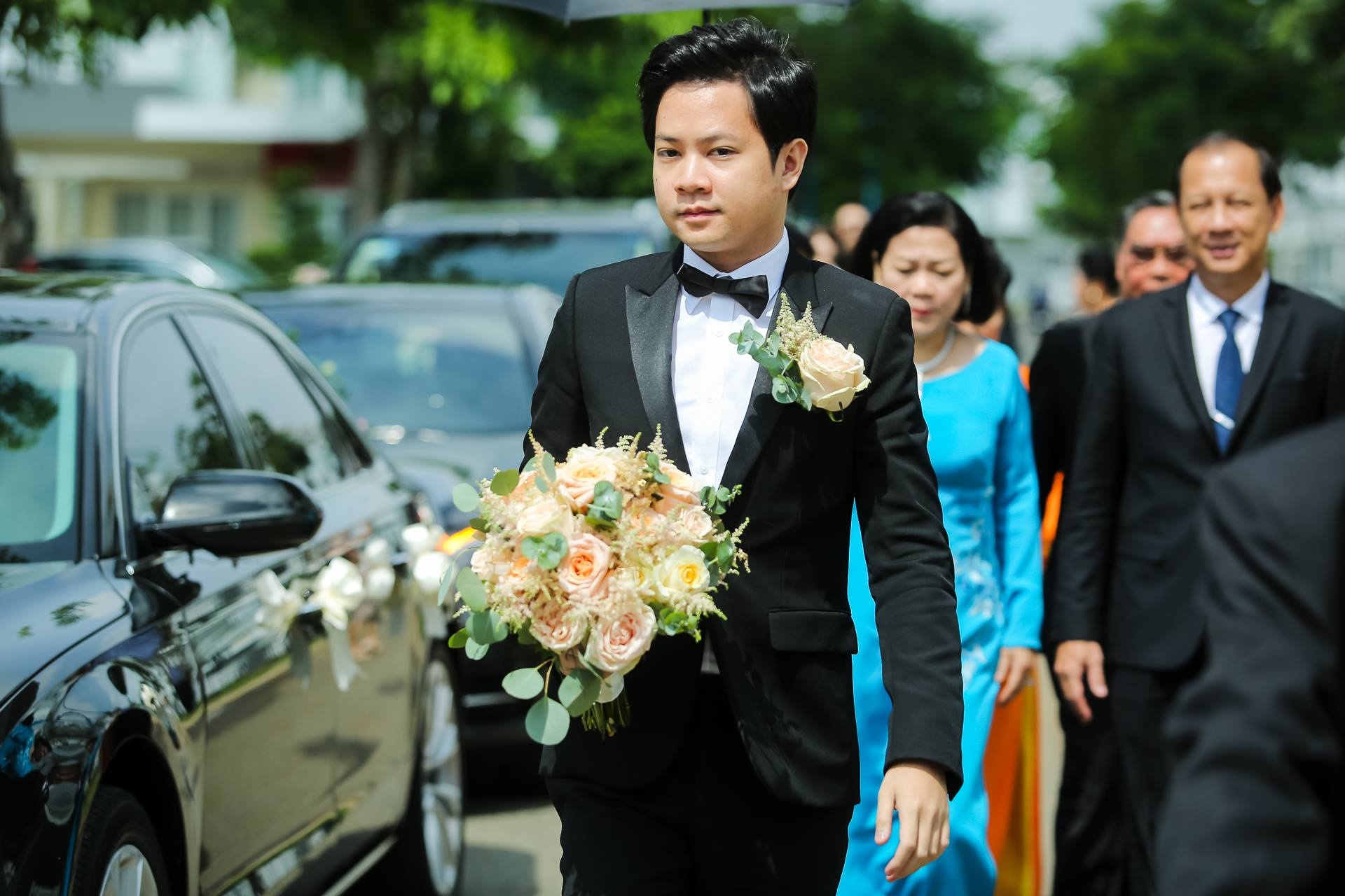 Dam cuoi hoa hau Dang Thu Thao anh 2