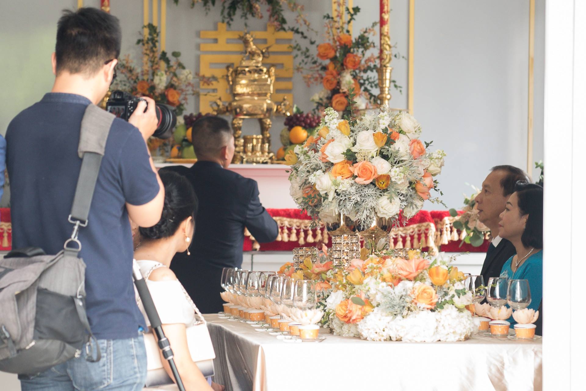 Dam cuoi hoa hau Dang Thu Thao anh 6