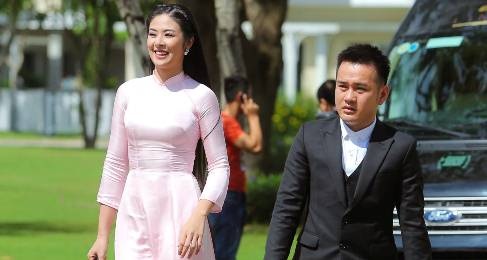 Hoa hau Ngoc Han tuoi tan lam phu dau cho Dang Thu Thao hinh anh