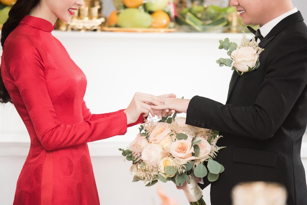 hinh anh le ruoc dau hoa hau dang Thu Thao anh 4