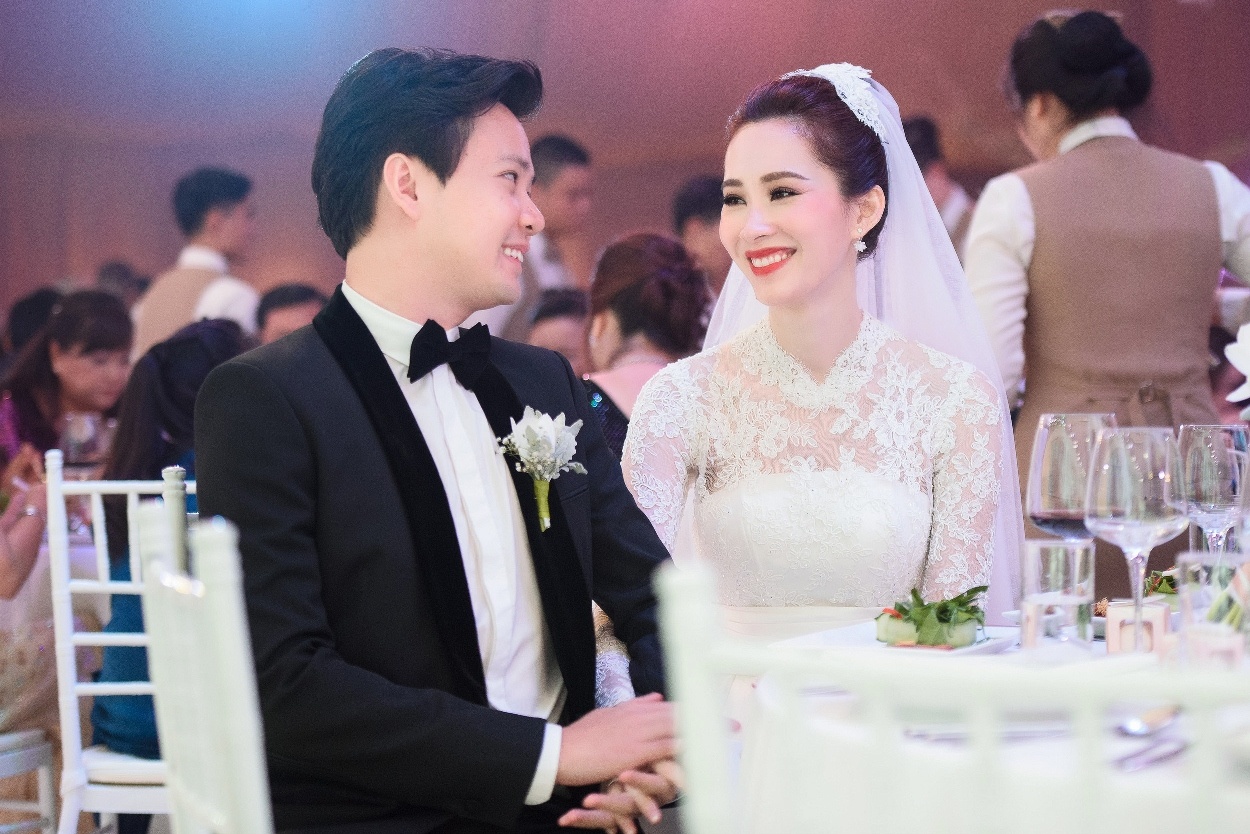 hinh anh le cuoi hoa hau dang Thu Thao anh 6