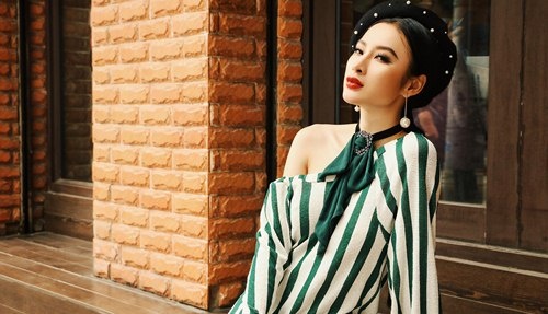 Angela Phuong Trinh xuong pho sanh dieu sau khi hoan thanh phim 'Glee' hinh anh