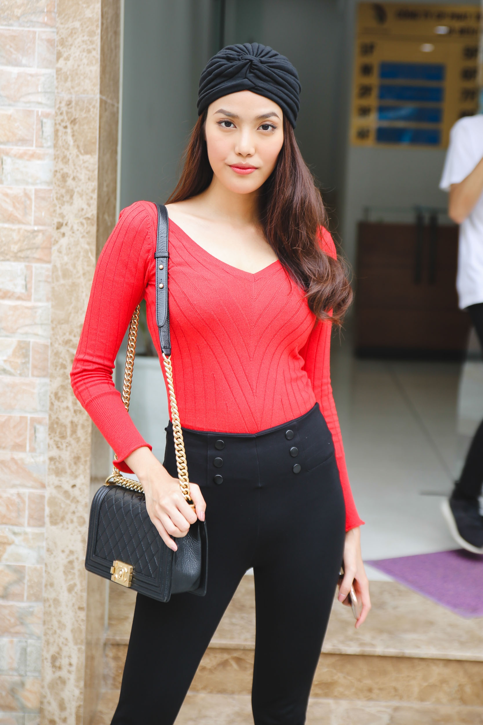 Hoang Thuy va Lan Khue di casting anh 4