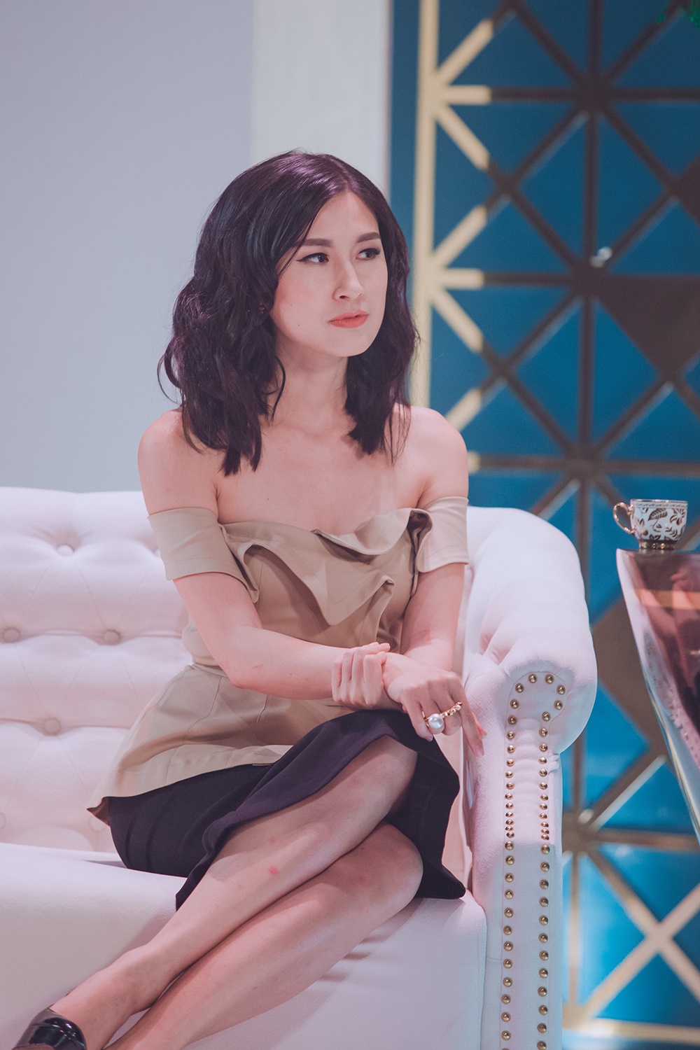 Kathy Uyen chia se ve moi tinh voi dao dien anh 1