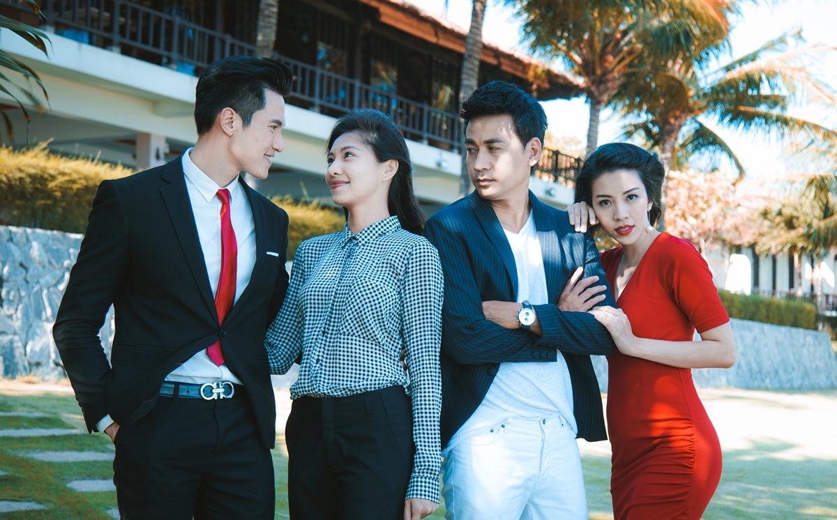 Ngọc Thuận đối đầu với bạn diễn trong phim ảnh 1 Ngoc Thuan doi dau voi ban dien trong phim anh 1