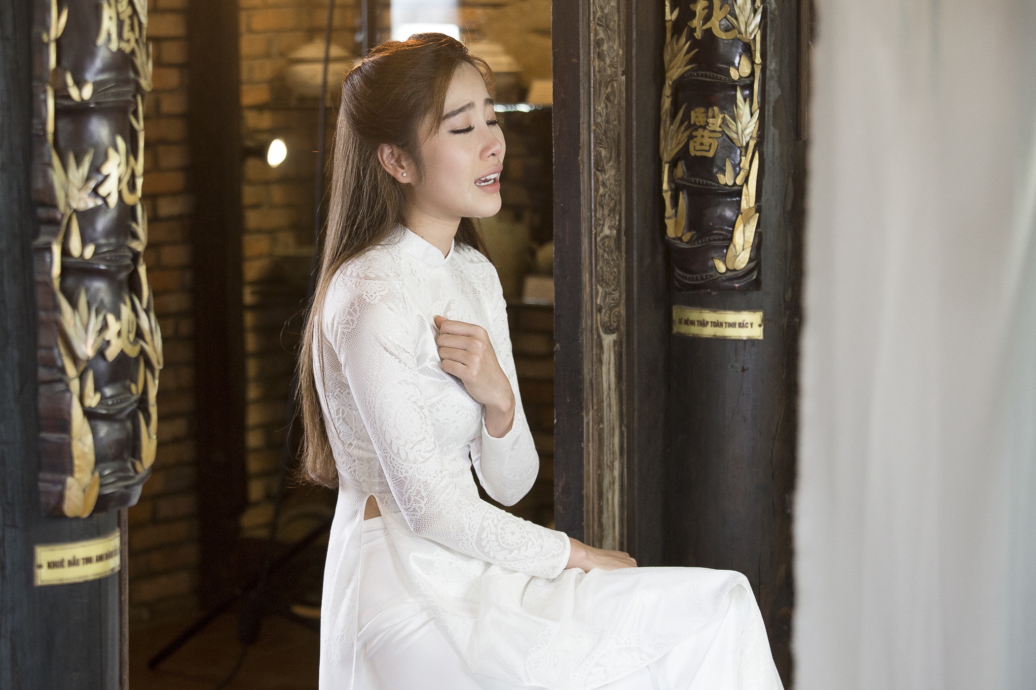 Nam Em khóc khi quay ca khúc về cha ảnh 2 Nam Em khoc khi quay ca khuc ve cha anh 2