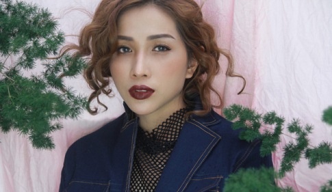 Dien vien Kha Nhu bi bong mat khi tap tiet muc phun lua hinh anh