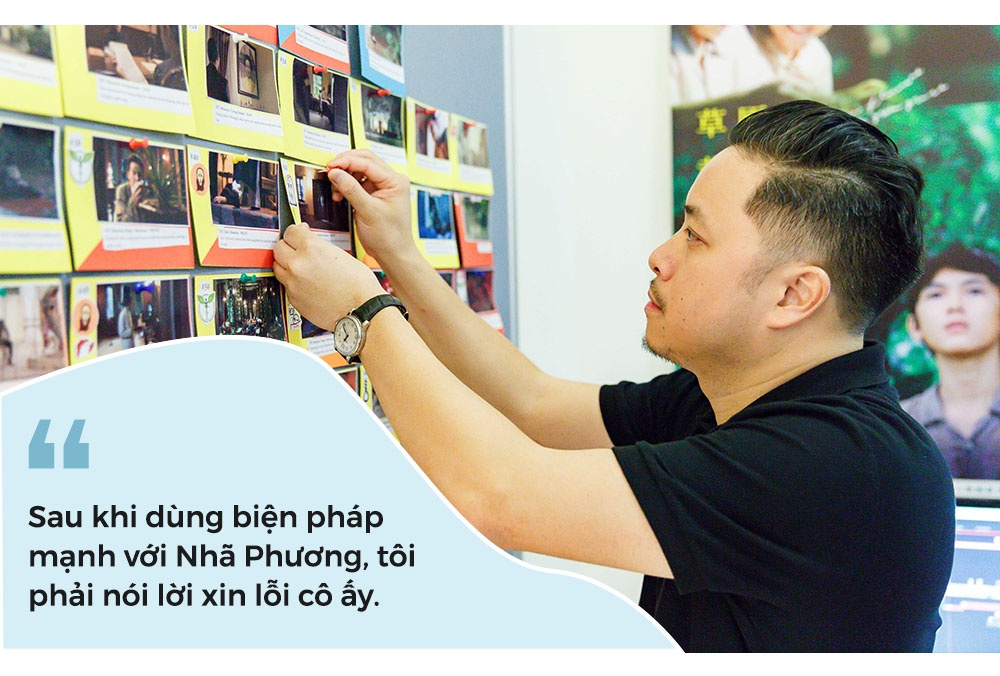 Victor Vu xin loi Nha Phuong tren phim truong anh 10