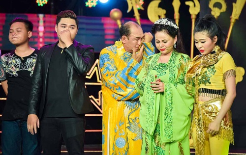Con trai Le Giang bao ve cha Duy Phuong anh 2