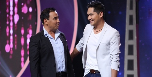 Minh Luan noi loi yeu ban gai cu tren song truyen hinh hinh anh