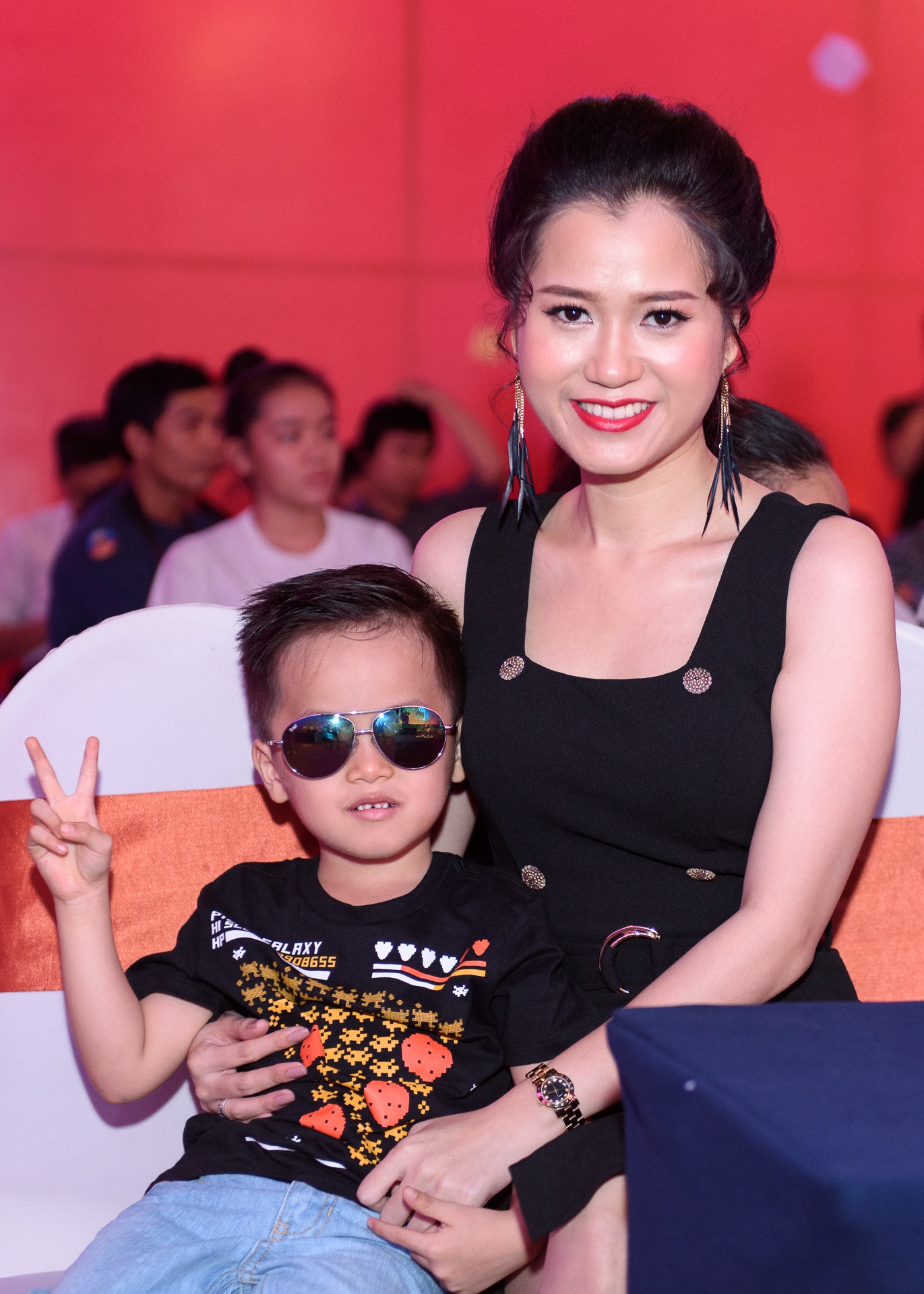 Lam Vi Da khong buon khi kem Truong Giang anh 1